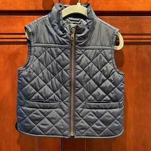 Crewcuts Quilted Blue Vest for Kids